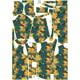 DÁMSKÁ BUNDA PARKA (ANNA) - KVĚTY vz. 6 (mořský) - softshell