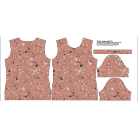DÁMSKÉ TRIČKO - TERRAZZO VZ. 4 - single jersey