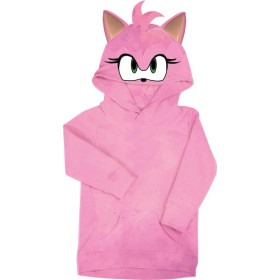 DĚTSKÁ MIKINA S KAPUCÍ (PARIS) - PINK HEDGEHOG - Sada šití