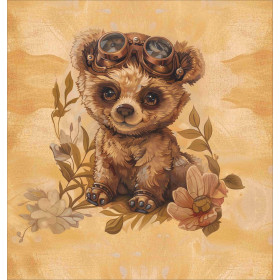 BEAR STEAMPUNK FOREST VZ. 1 - PANORAMICKÝ PANEL 60cm