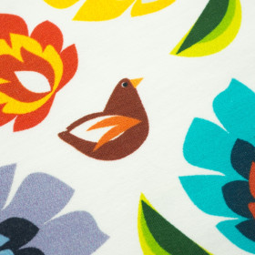 FOLKLOR ŁOVICKÝ / bílá - teplákovina SP250