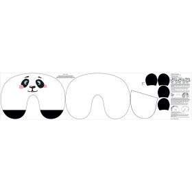 POLŠTÁŘ NA KRK - PANDA AMELKA - sada šiti