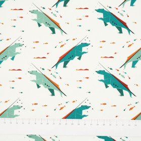 MEDVĚDI / vanilka- teplákovina PE240