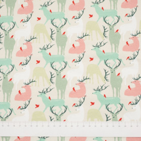 PASTELOVÍ JELENI - teplákovina SP250