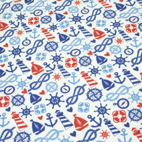 PORTOWY MIX - rychleschnoucí tkanina