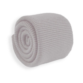D-040- GRAY BEIGE - náplet žebrovaný teplákovina SD