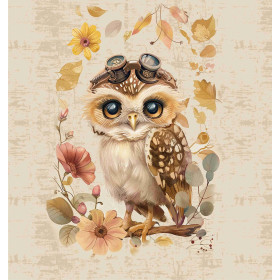 OWL STEAMPUNK FOREST VZ. 2 - PANORAMICKÝ PANEL 60cm
