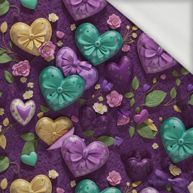 VALENTINE'S DAY 3 - teplákovina s elastanem ITY