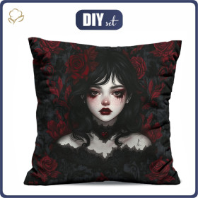 POLŠTÁŘ 45x45 - VALENTINE'S DAY / GIRL - Sada šití