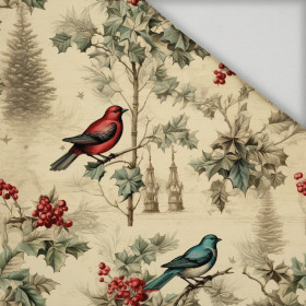 Vintage Christmas wz.12 - rychleschnoucí tkanina