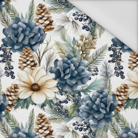 WINTER FLOWERS WZ.10 - tkanina wodoodporna