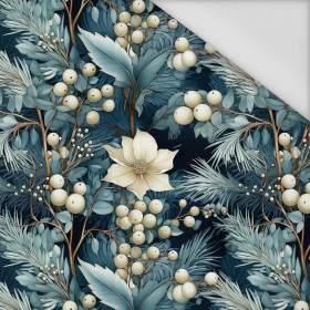WINTER FLOWERS WZ.2 - tkanina wodoodporna