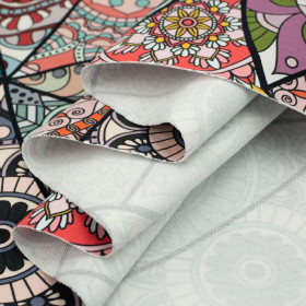 VITRÁŽ / aqua - teplákovina SP250