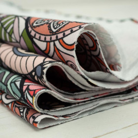 VITRÁŽ / aqua - teplákovina SP250