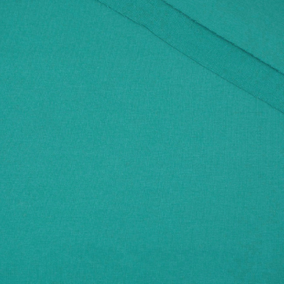 Teplákovina s elastanem - TRANSFORMATIVE TEAL (D-247)