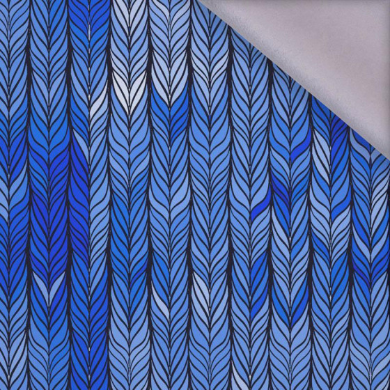 PLETENEC/ modrý- softshell