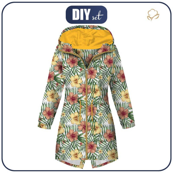 DÁMSKÁ BUNDA PARKA (ANNA) - HIBISKUS - softshell