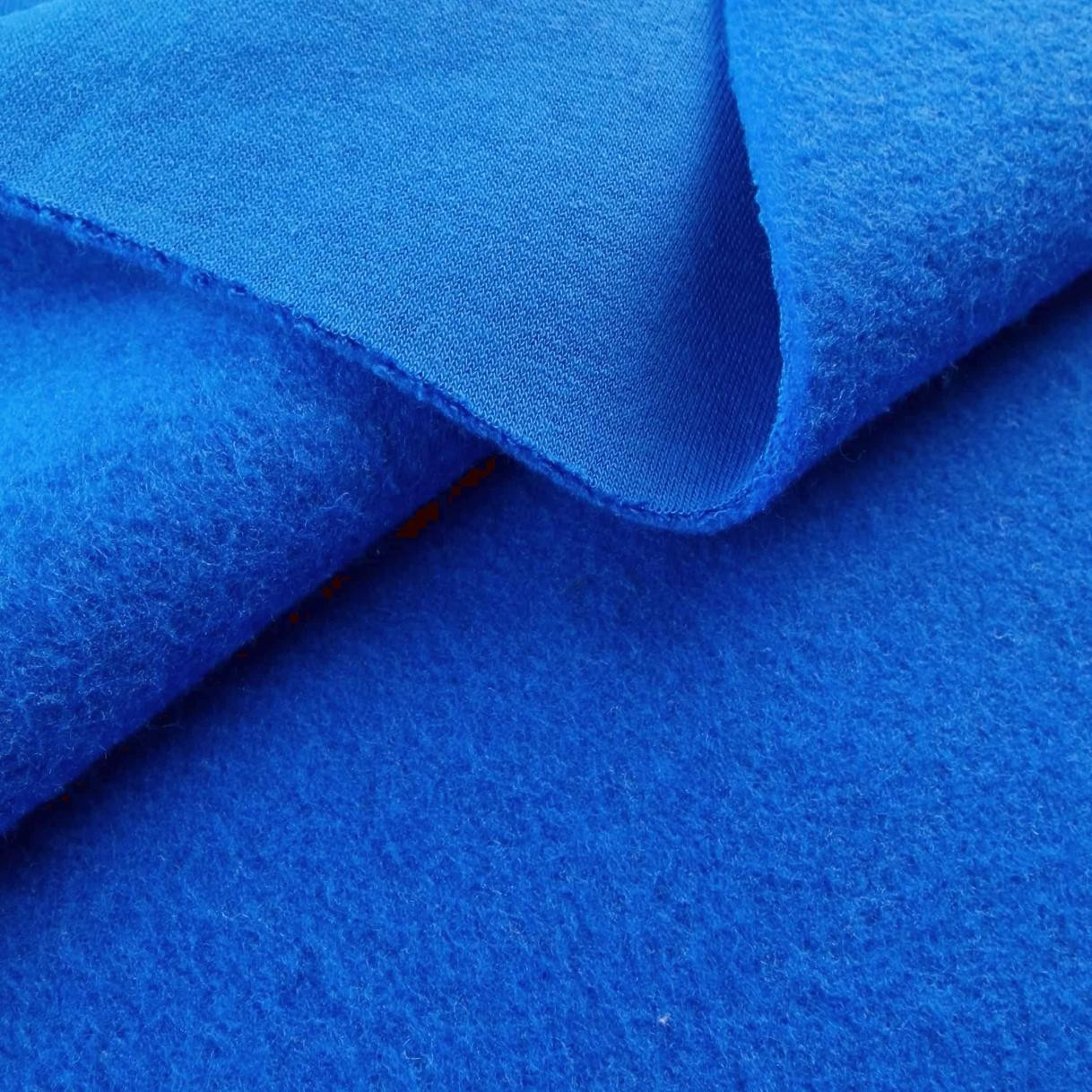D-27 CORNFLOWER - thick brushed sweatshirt D300