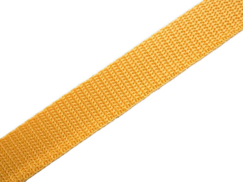 Webbing tape - mustard / Choice of sizes