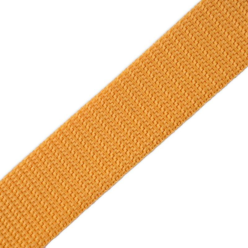 Webbing tape - mustard / Choice of sizes