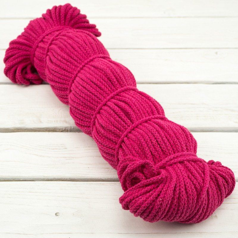 Strings cotton hank  5mm - FUCHSIA