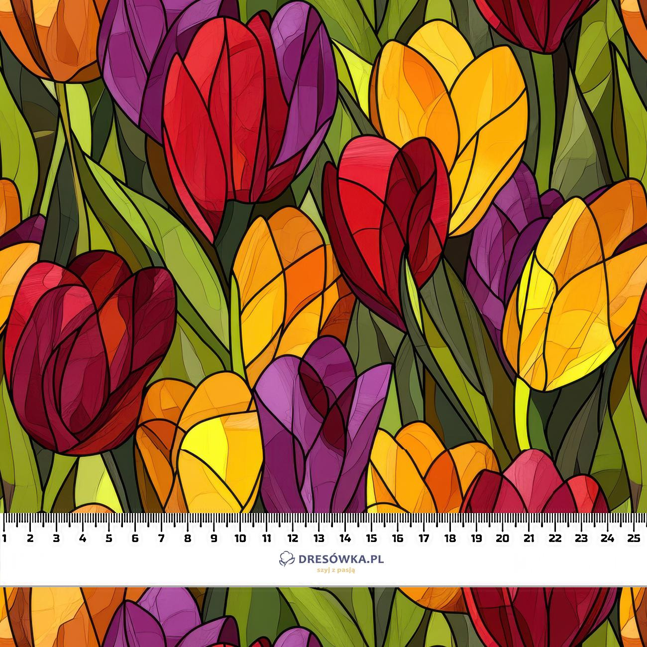 STAINED GLASS WZ. 21 - Cotton woven fabric