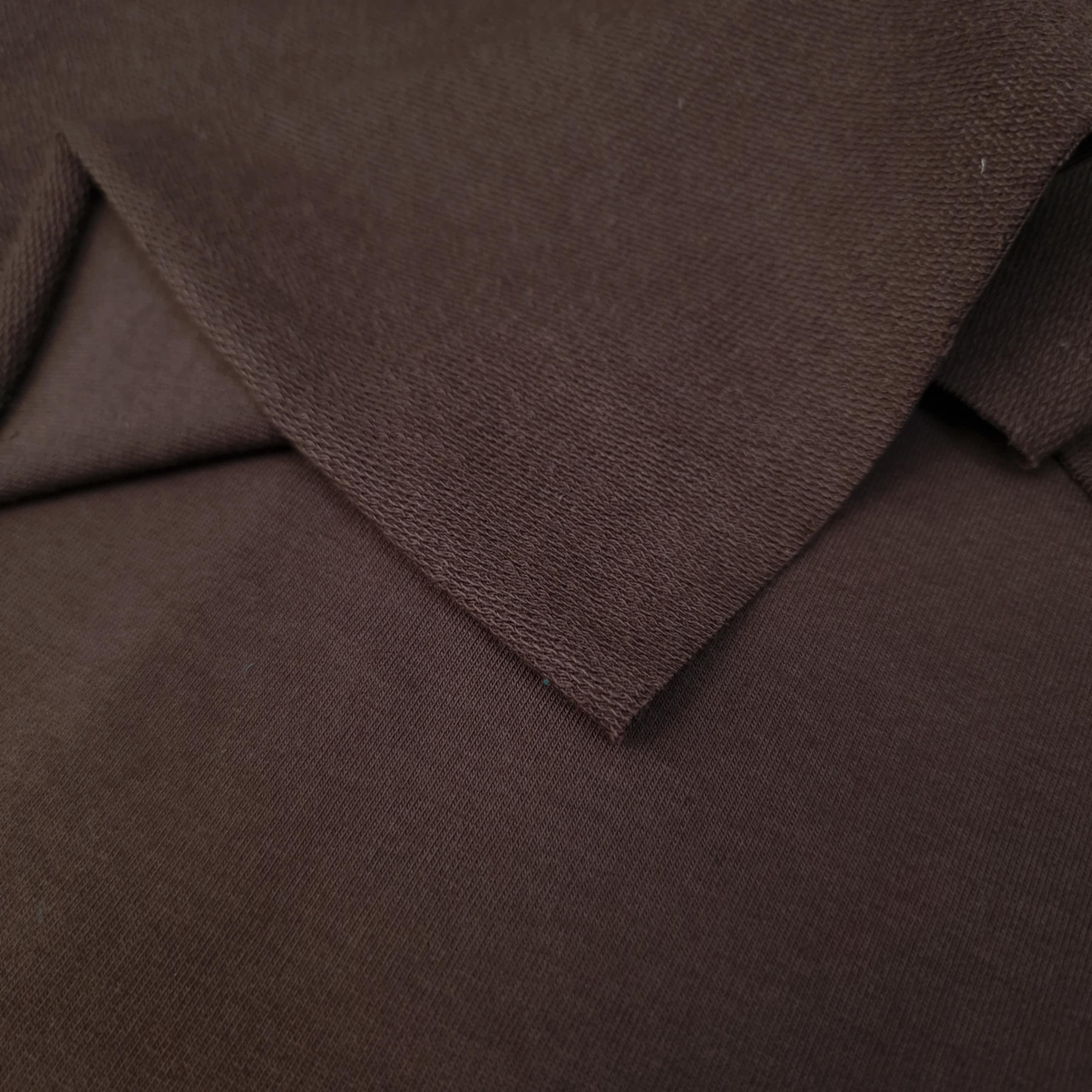 Looped knitwear with elastan - ESPRESSO (D-246)