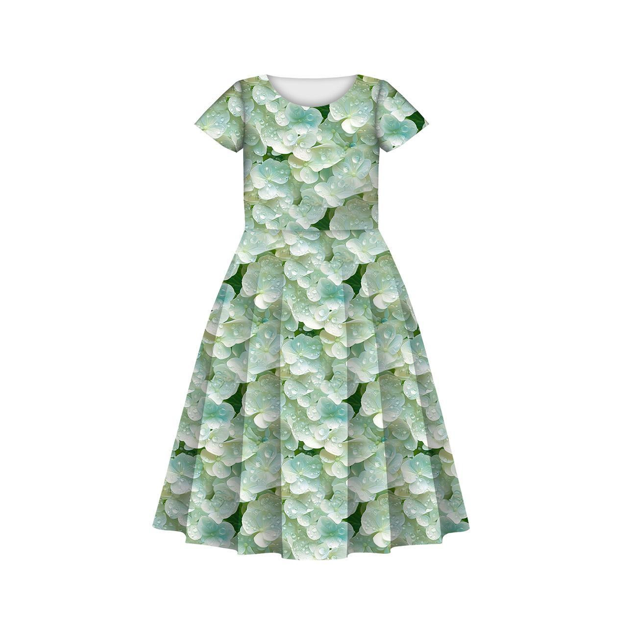 FLOWERS WZ.27 - viscose woven fabric