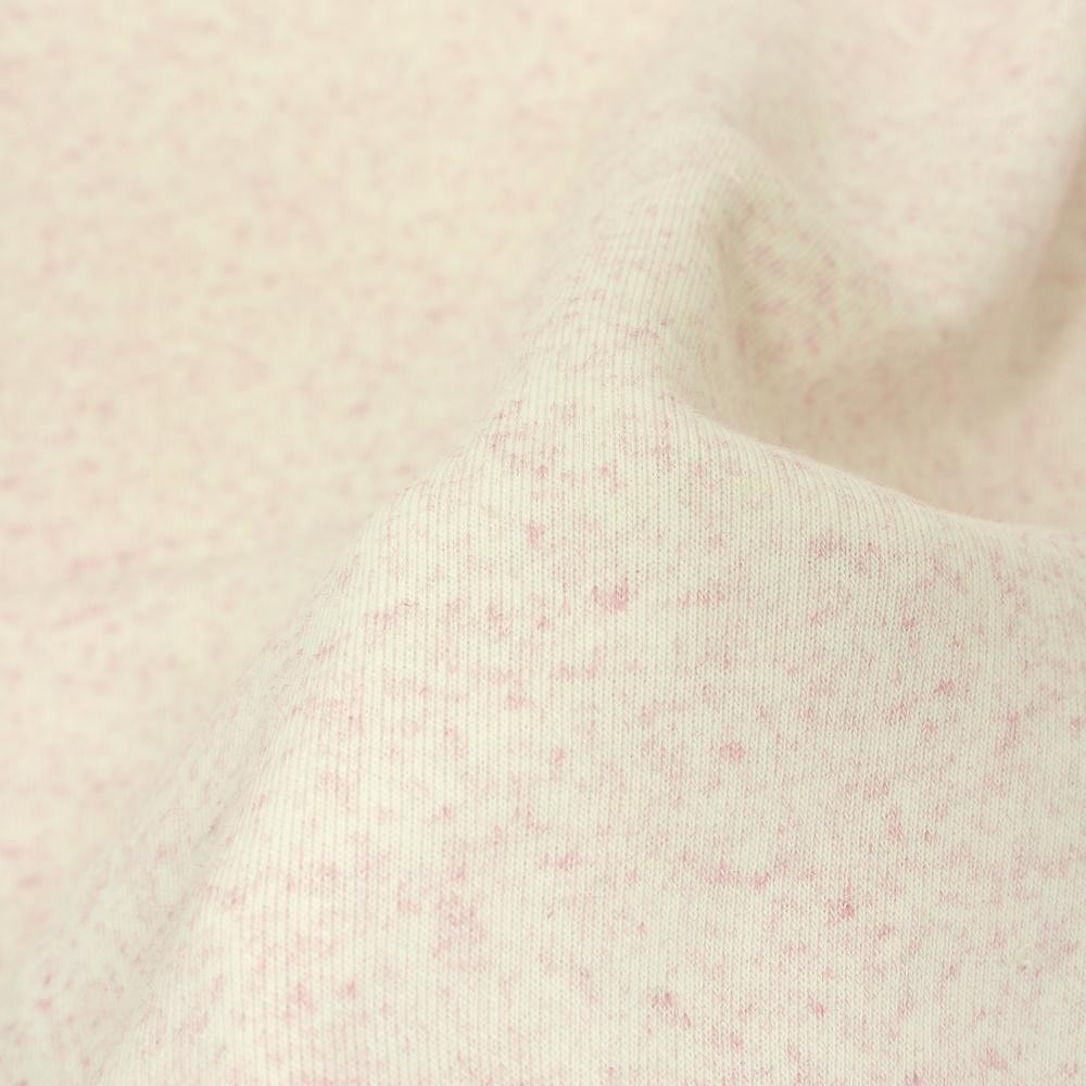Melange Beige-Pink - thick looped knit 