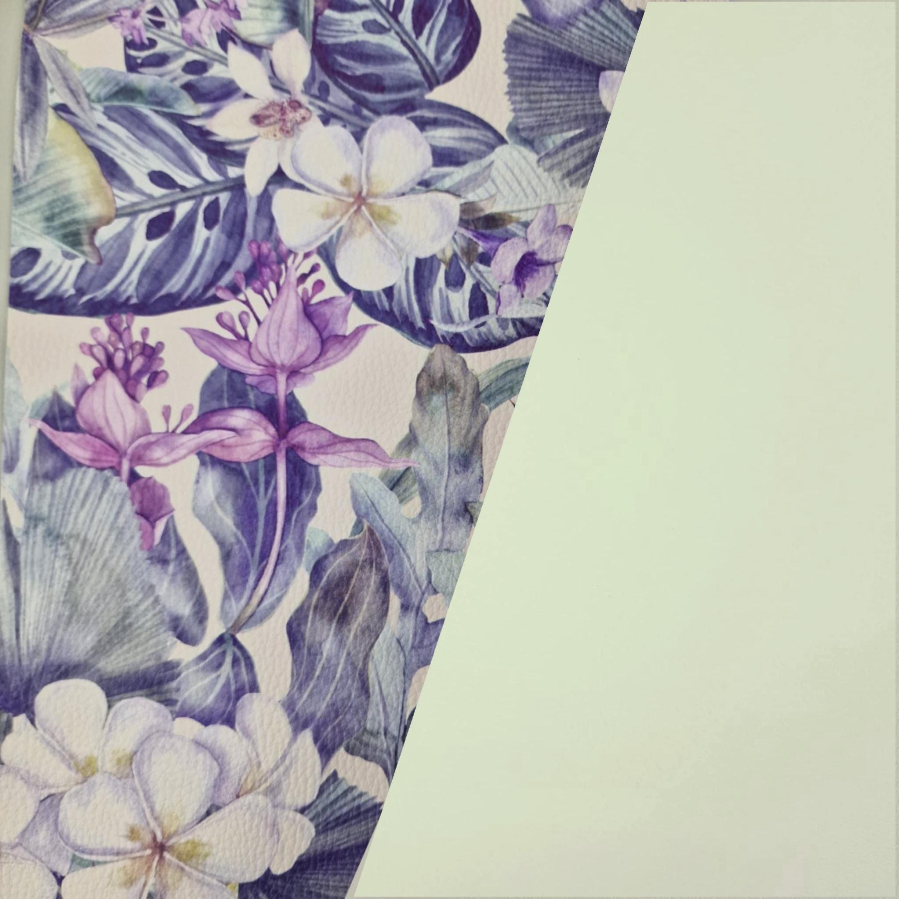 PISTACHIO (46 cm x 50 cm) - matte leatherette