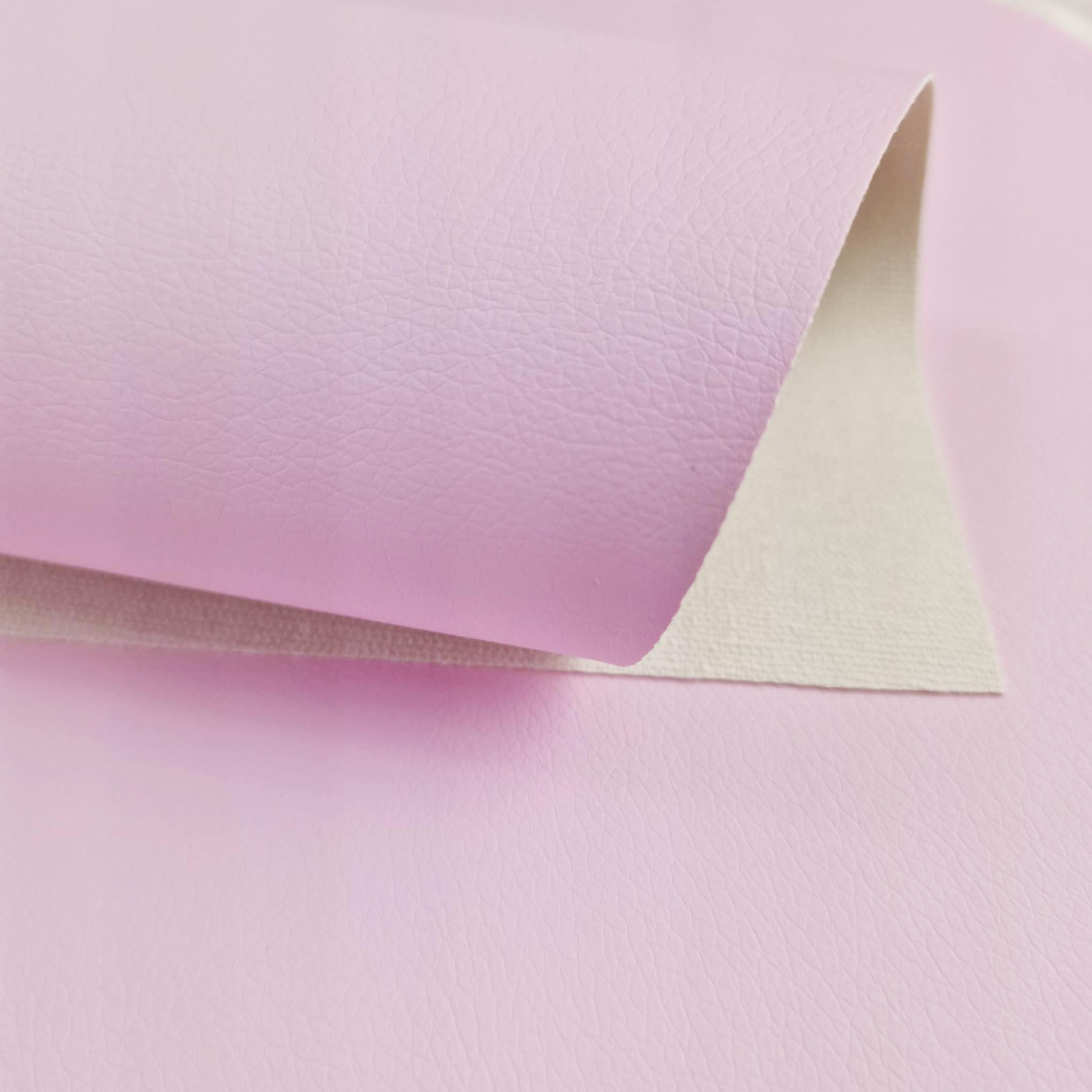 LIGHT PINK (46 cm x 50 cm) - matte leatherette