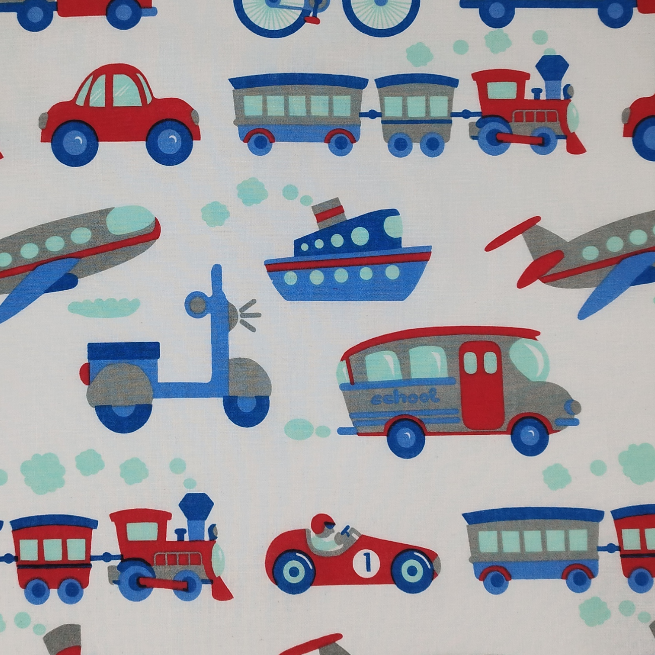 CARS - Cotton woven fabric