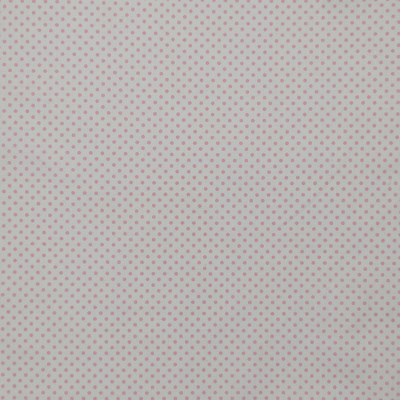 PINK DOTS - Cotton woven fabric