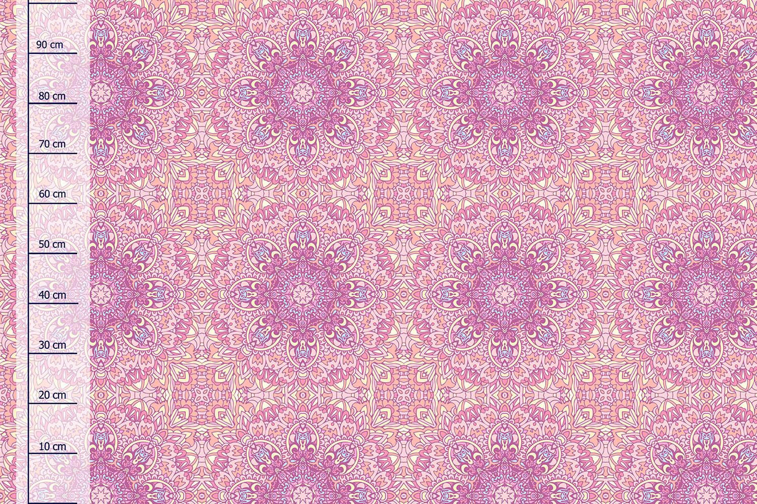 COLORFUL MANDALA pat. 2 - Waterproof woven fabric