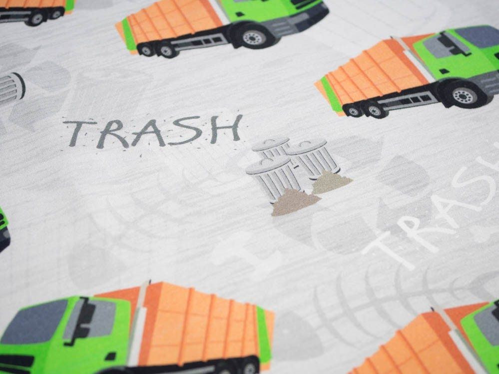 GARBAGE TRUCK - Viscose jersey WE210