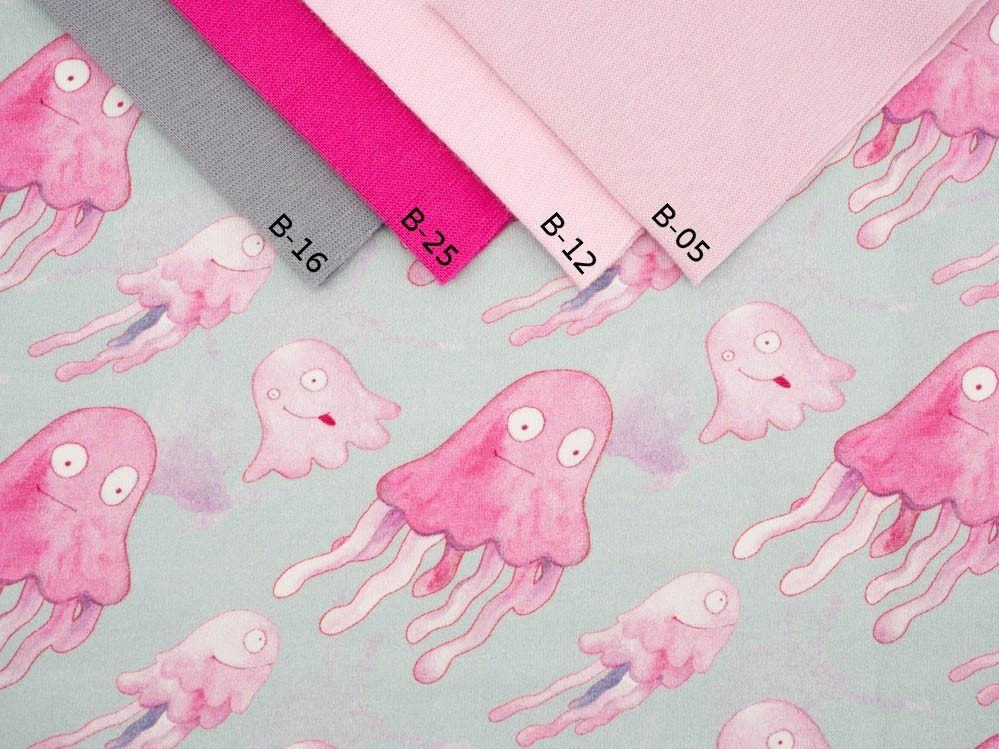 JELLYFISH - Viscose jersey WE210
