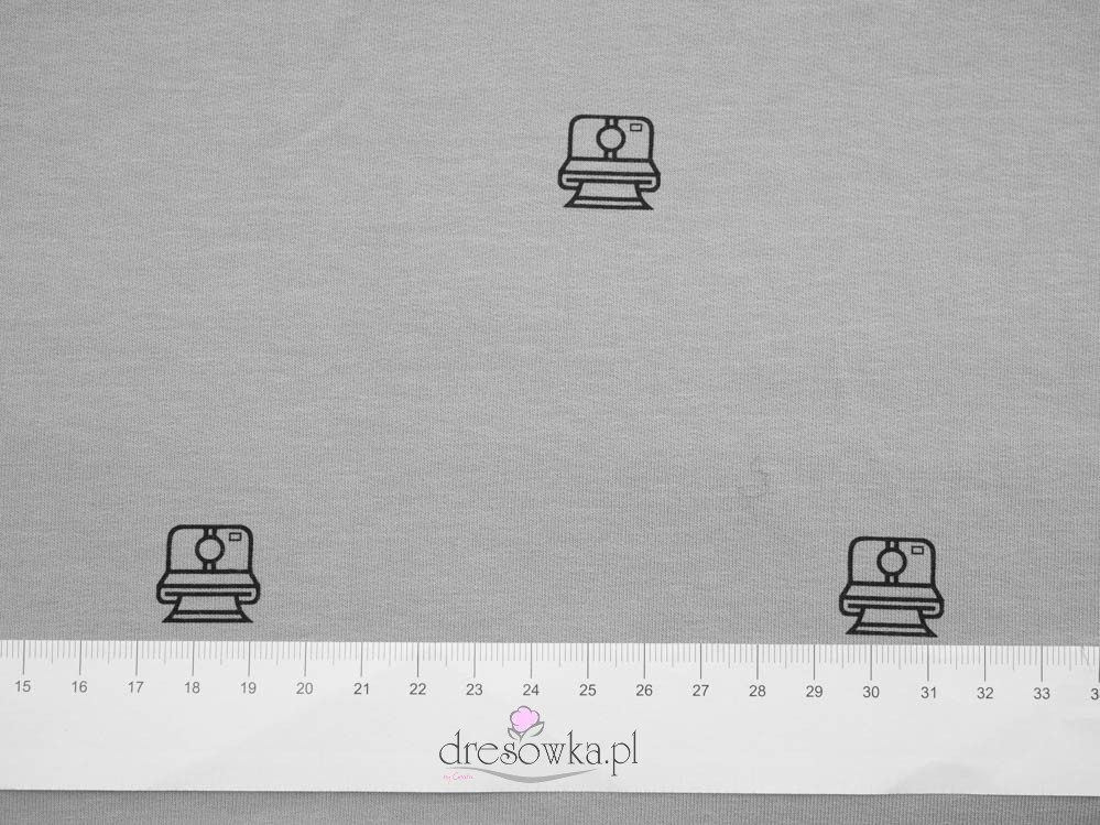 CAMERAS (MINIMAL) / M-01 melange light grey - looped knit PE240