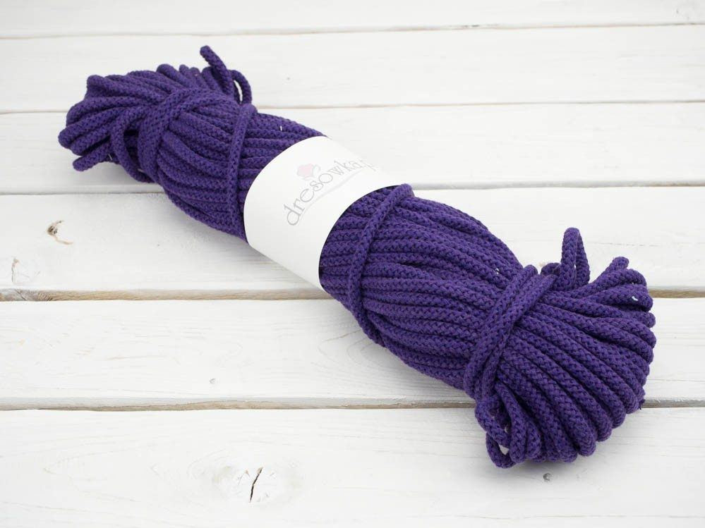 Strings cotton hank 8mm- PURPLE