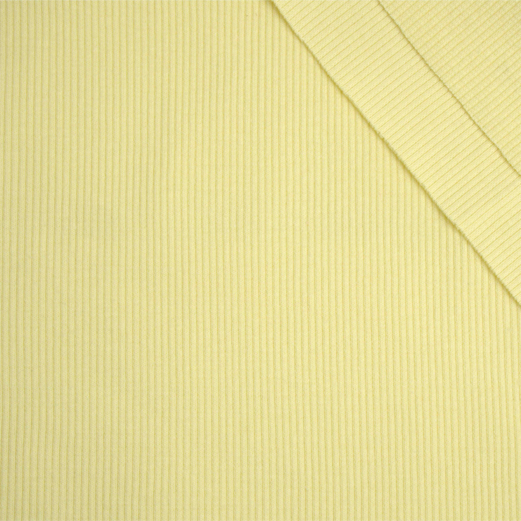 D-173 YELLOW - Ribbed knit fabric