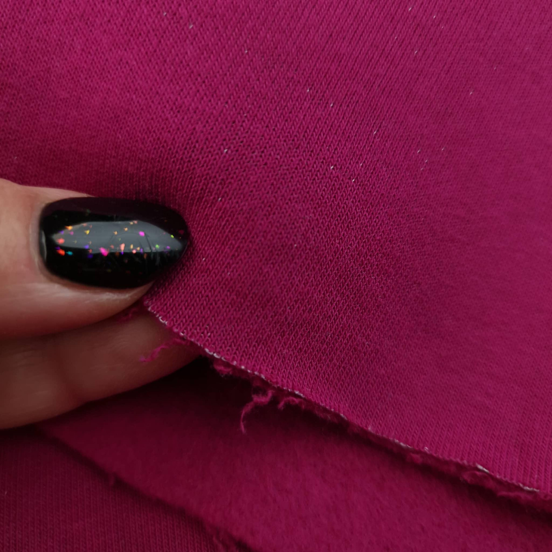 D-65 PURPLE - thick brushed sweatshirt D300