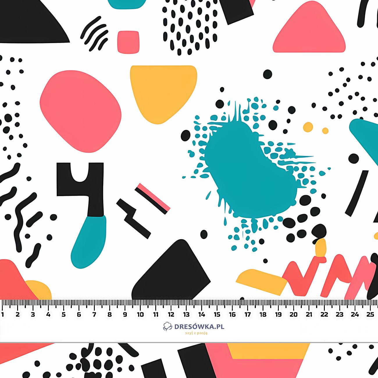 ABSTRACTION WZ.23 - quick-drying woven fabric