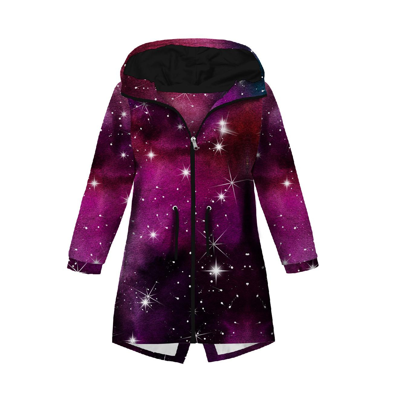 KIDS PARKA (ARIEL) - WATERCOLOR GALAXY PAT. 8 - softshell