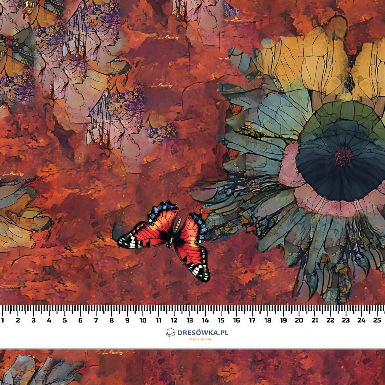 ANIMALS MANDALA WZ.11- Upholstery velour 