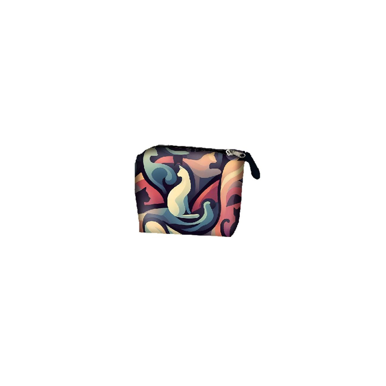 XL bag with in-bag pouch 2 in 1 -  ANIMALS PAT.13 - sewing set