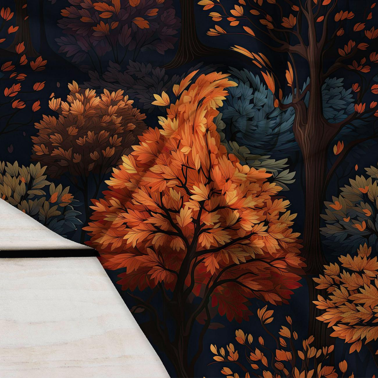 AUTUMN FOREST WZ. 1 - Crepe