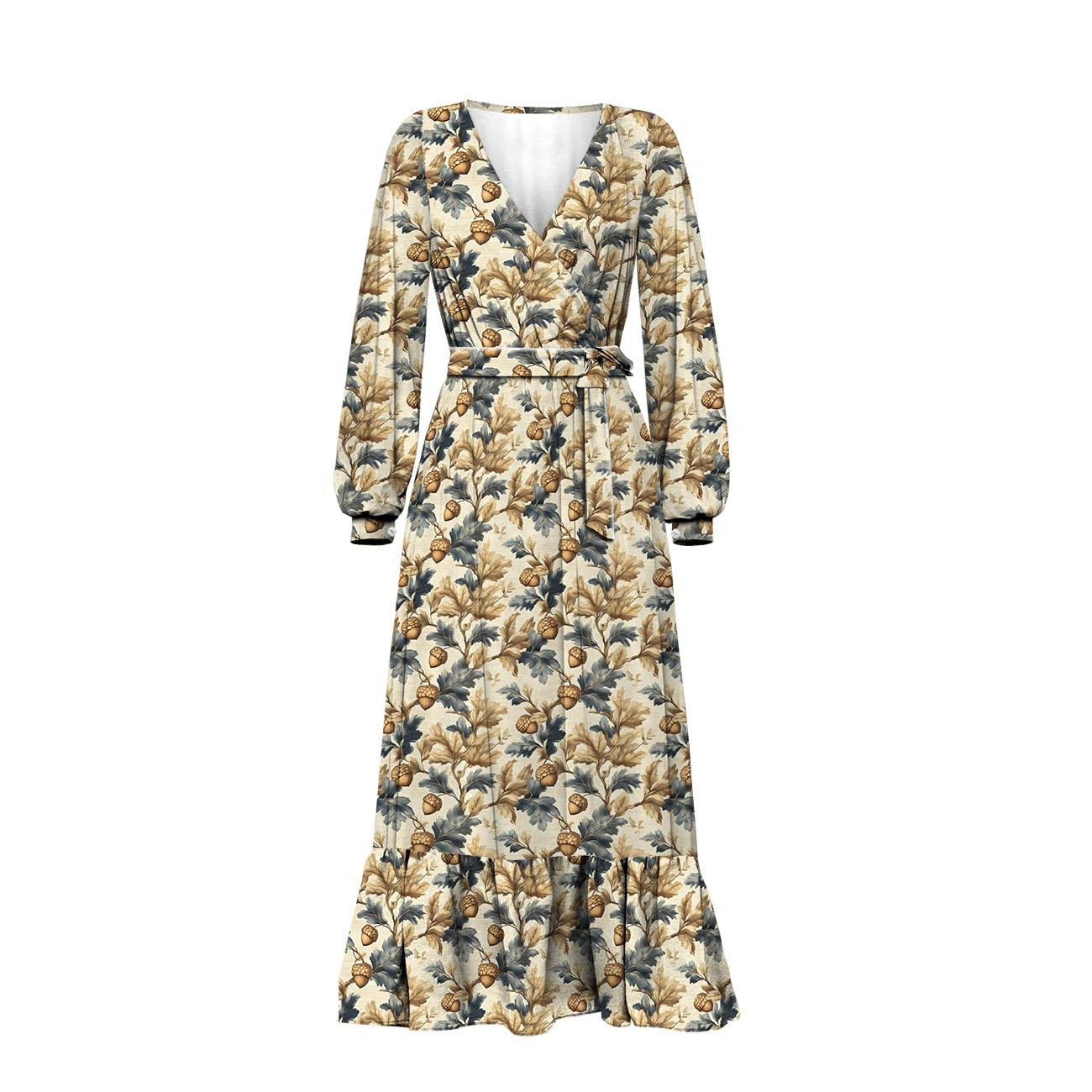 AUTUMN FOREST WZ. 2 - looped knit fabric