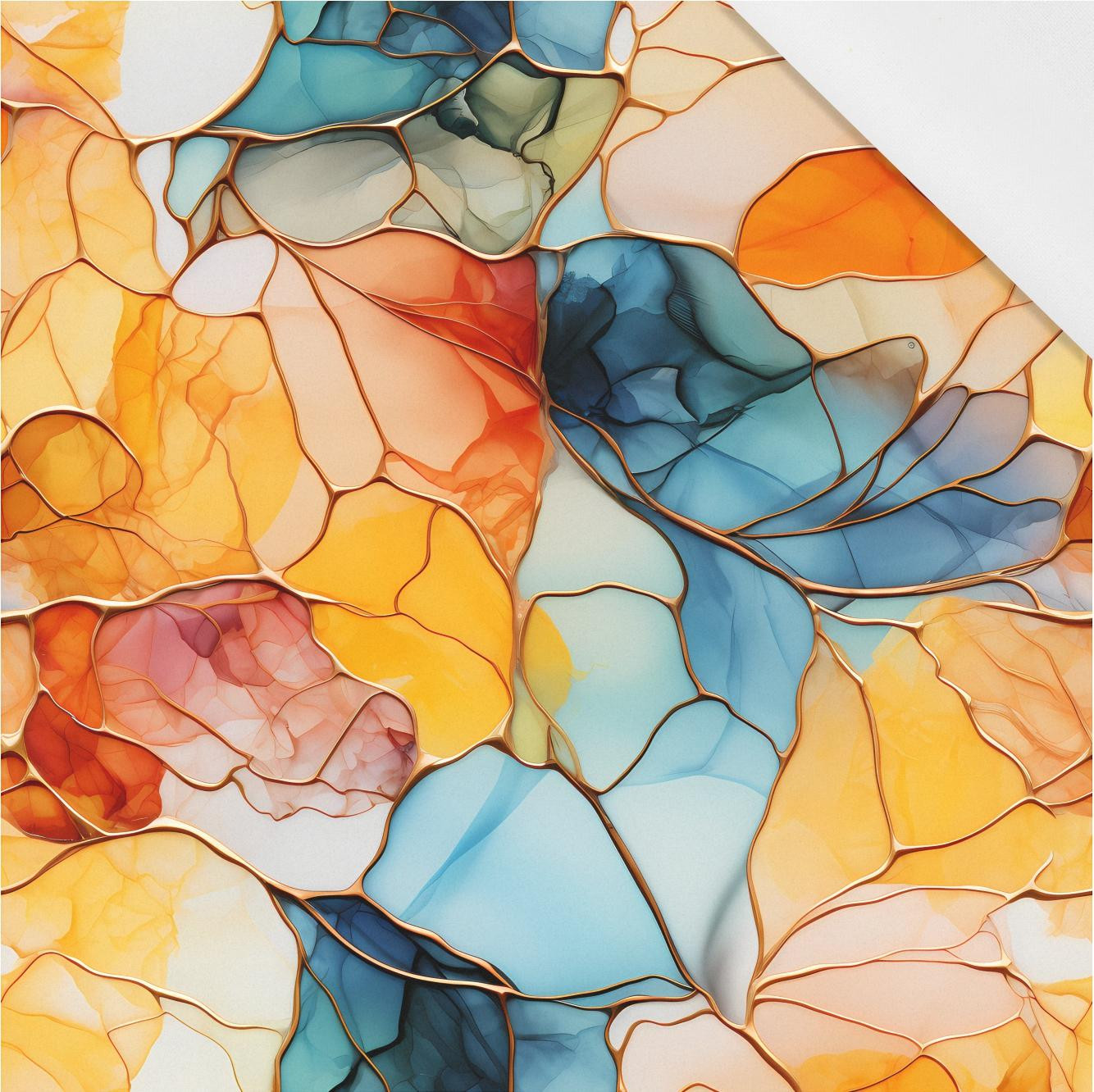 AUTUMN TIME PAT. 12 - Cotton woven fabric