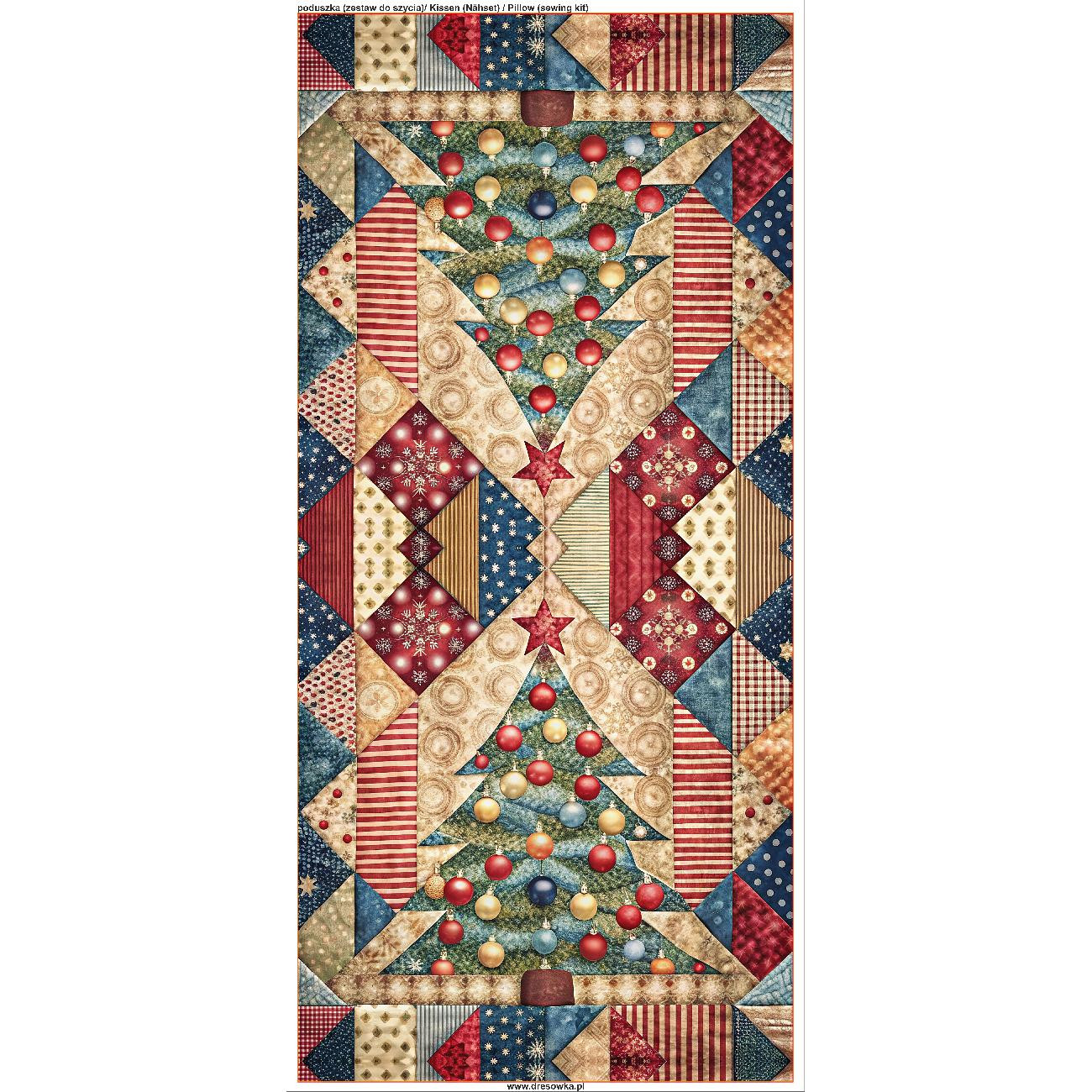 PILLOW 45X45 - BATIK 4 - sewing set