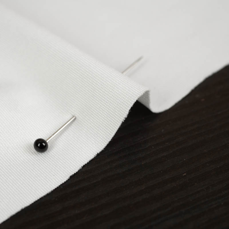 SKULLS pat. 3 / white (DIA DE LOS MUERTOS) - quick-drying woven fabric