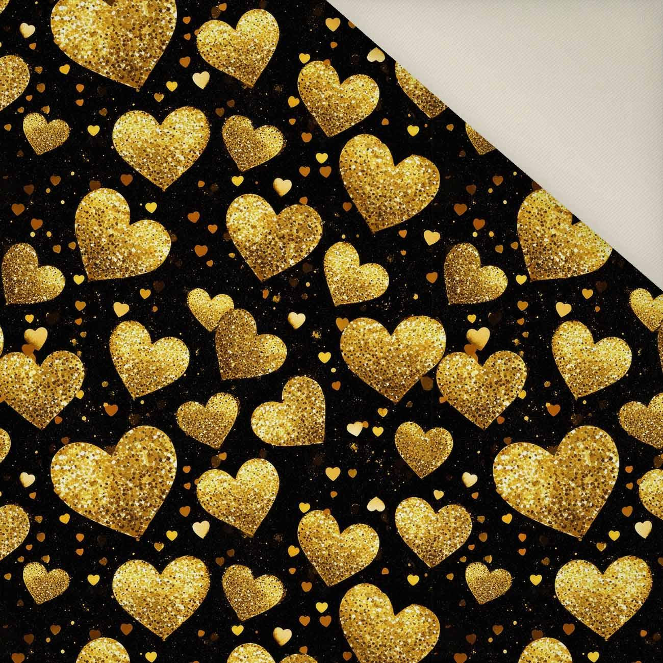 BLACK & GOLD GLAMOUR wz. 5- Upholstery velour 